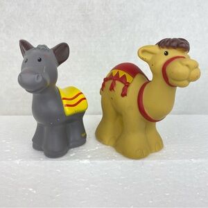 Fisher Price Little People Nativity Camel and Donkey